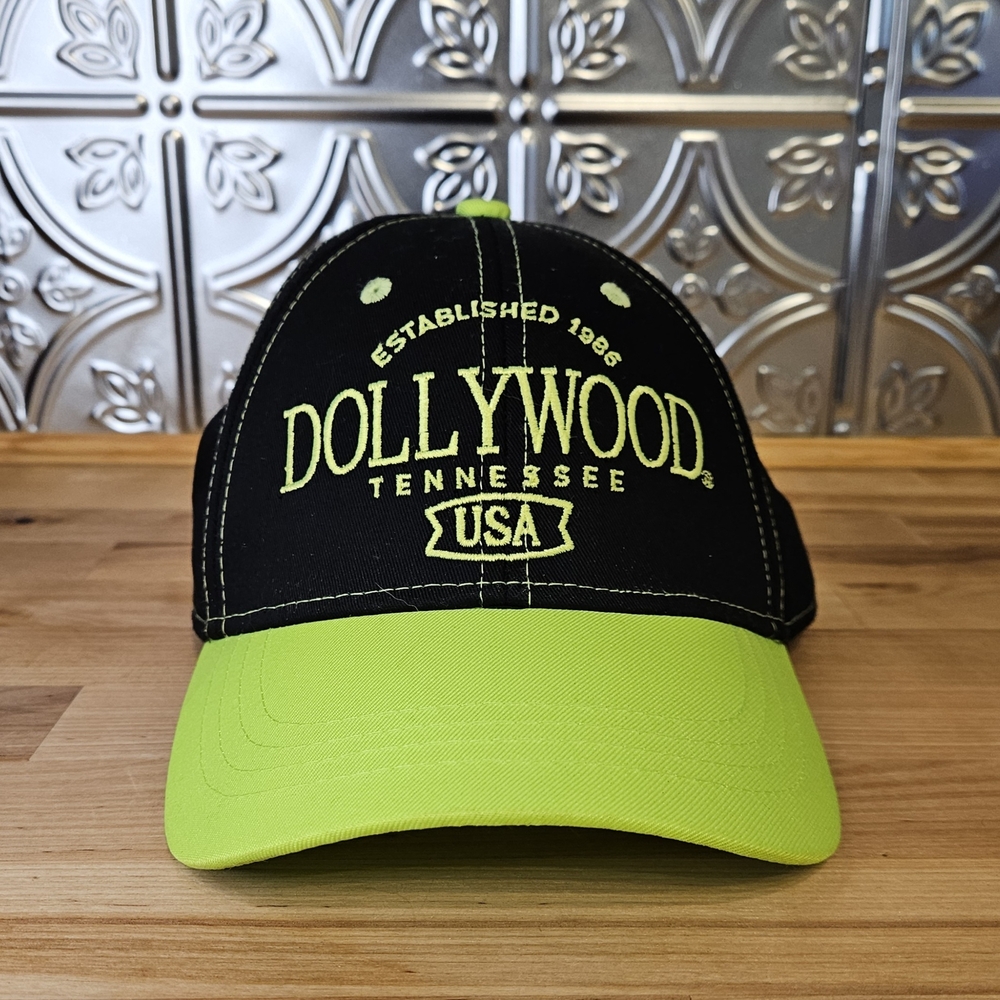 Dollywood Black and Green Cap